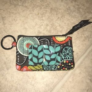 Vera Bradley ID keychain